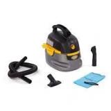 Lot of Stinger 2.5 Gal. 1.75 Peak HP Small Shop Vacuum Wet Dry Vac with Filter Bag, Hose, Utility and Car Nozzle Attachments HD2025 Customer Returns See Pictures