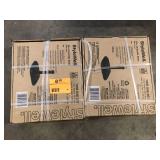 Lot of StyleWell 26 lbs. Concrete and Resin Patio Umbrella Base in Black     Customer Returns See Pictures