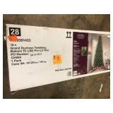 Home Decorators Collection 12 ft. Grand Duchess Twinkling Balsam Fir LED Pre-Lit Artificial Christmas Tree  Customer Returns See Pictures