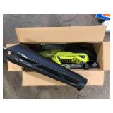RYOBI 135 MPH 440 CFM 8 Amp Corded Electric Jet Fan Leaf Blower  Customer Returns See Pictures