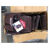 Lot of  McGuire-Nicholas 11 in. Carpenter Tool Pouch Customer Returns See Pictures