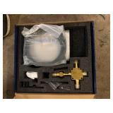 AIMADI Single-Handle Wall Mount Roman Tub Faucet with Hand Shower 3 Hole Brass Bathtub Fillers in Matte Black  Customer Returns See Pictures