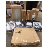 Lot of Assorted Kitchen Cabinets Some Units Damaged Various Models and Conditions  Customer Returns See Pictures
