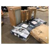 Lot of Assorted Kitchen Cabinets Some Units Damaged Various Models and Conditions  Customer Returns See Pictures