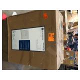 Glacier Bay Everdean 31 in. Single Sink White Bath Vanity (Top Not Included)  Customer Returns See Pictures