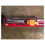 Husky 24 in. Tile Cutter with Tungsten Carbide Blade and Adjustable Gauge  Customer Returns See Pictures