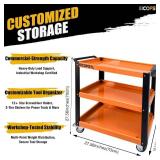 Eicofstl Stainless Steel Tool Cart