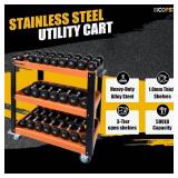 Eicofstl Stainless Steel Tool Cart