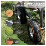Giraffe Tools Garden Hose Reel with Wheels