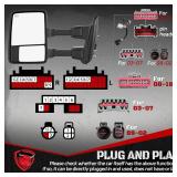 AutoBull Smoked Power Heated Tow Mirrors
