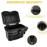 Bestaoo UTV Ranger Bed Storage Box