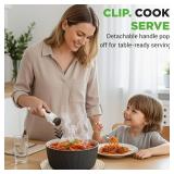 NutriChef 18-Piece Ceramic Cookware Set