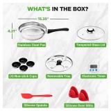 NutriChef Egg Poacher Pan Set