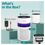 SereneLife Portable Small Air Purifier