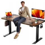 Siago 1" Thick Tabletop Electric Standing Desk