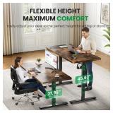 Siago 1" Thick Tabletop Electric Standing Desk