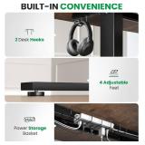 Siago 1" Thick Tabletop Electric Standing Desk