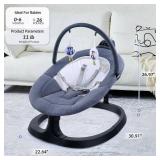 VaVaSoo Baby Swing for Infants 0-6 Months