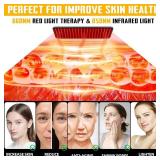 Ouluu Infrared Portable Steam Sauna with Red Light