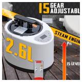 Ouluu Infrared Portable Steam Sauna with Red Light