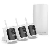Swann All Secure 600 3-Camera 8-Channel 2K Wire-Free HD Wireless NVR Security System