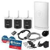 Swann All Secure 600 3-Camera 8-Channel 2K Wire-Free HD Wireless NVR Security System