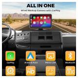 Losuudy 4-Channel Backup Camera Dash Cam System for Larger Vehicles
