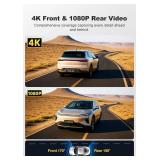Jomise Front and Rear Dash Camera