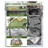 Guzrok Heated Outdoor Cat House