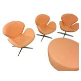 3 Chairs & Ottoman