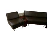 Leather 3 Piece Sectional