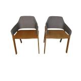 2  Blu Dot Clutch Dining Chairs