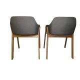 2  Blu Dot Clutch Dining Chairs