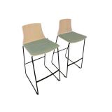 2 Steelcase Montara 650 Bar Stools