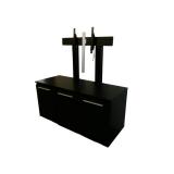 Media Center with TV / Monitor Mount