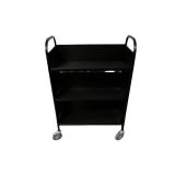 Black Cart on Wheels