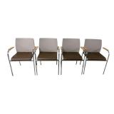 4 Keilhauer Flit Chairs with arms