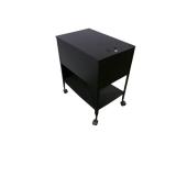 Rolling File Cabinet with Shelf