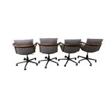 4 Herman Miller Geiger Full Loop Chairs