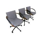 3 Herman Miller Geiger Full Loop Chairs