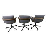 3 Herman Miller Geiger Full Loop Chairs