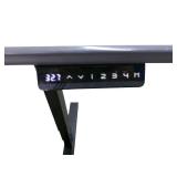 Power Sit Stand Adjustable Desk Left Return