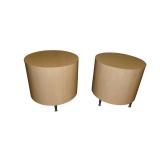 2 Round Accent Tables