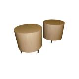 2 Round Accent Tables