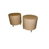 2 Round Accent Tables