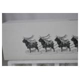 Department 56 Heritage Village Sleigh and Eight Reindeer Set
