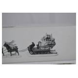Department 56 Heritage Village Sleigh and Eight Reindeer Set