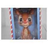 Rudolph the Red-Nosed Reindeer Bobblehead in Box