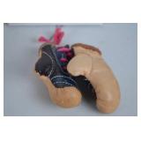 Holiday Ornament Lot: Glass Bear, Carrot, Bunny, Pine Cone, and More