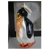 Assorted Glass Holiday Ornaments: Goebel, Bachman